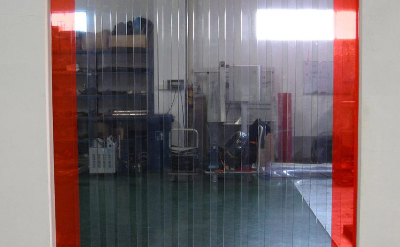 pvc kapı perdesi